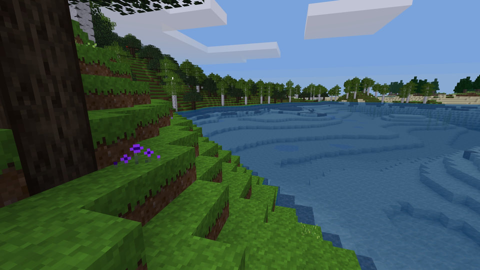 Скриншот Minetest, взято с вебсайта Minetest, CC-BY-SA 3.0.